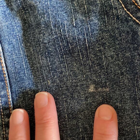 Bill Blass Jeans Denim Jacket, Size S - Picture 9 of 10